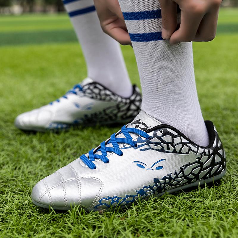 Professional soccer shoes kids football sneakers men women adult cleats grass training Sports futsal shoes 2