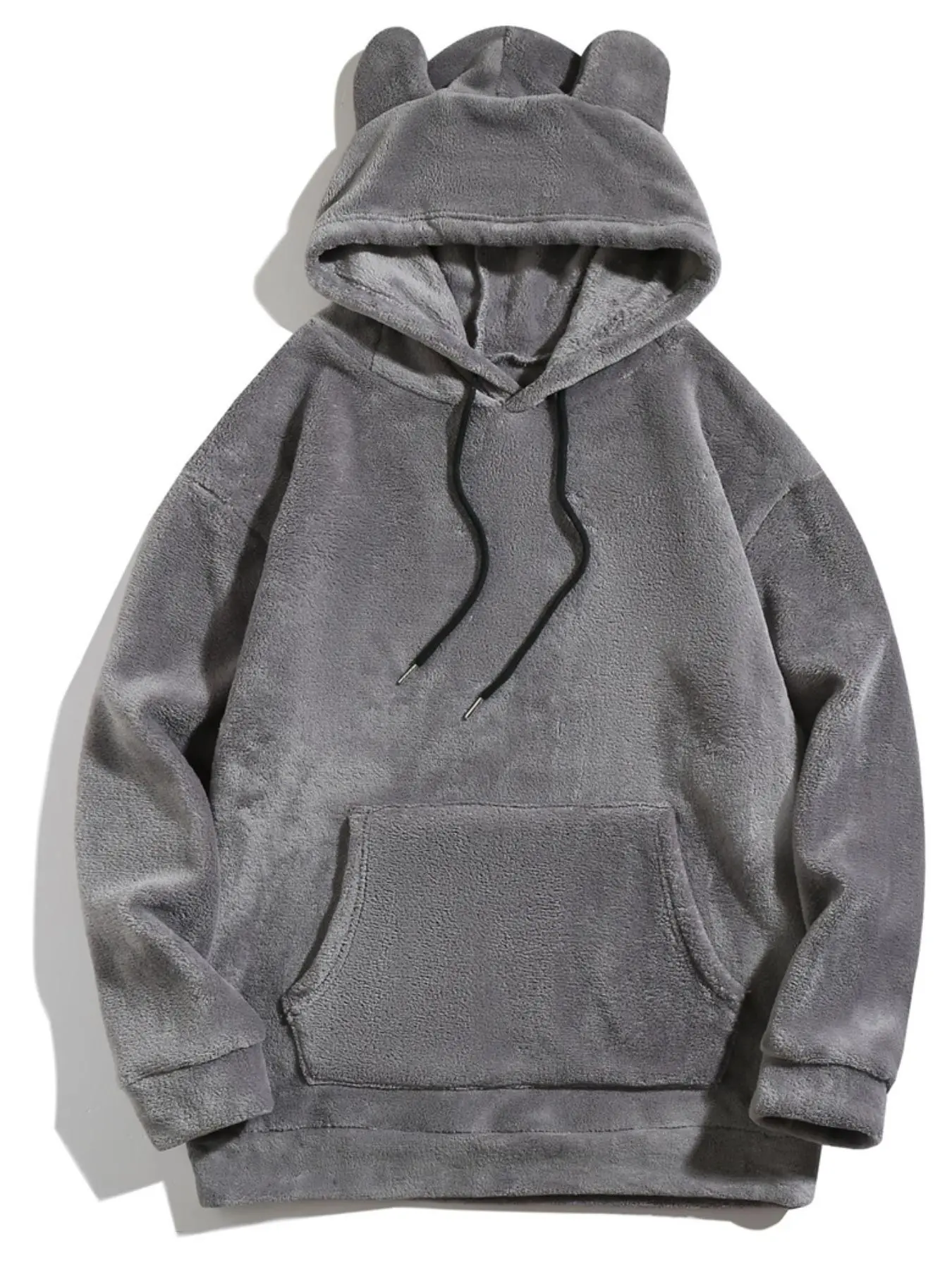 Men's Solid Color Hoodie, Casual Regular Fit Long Sleeve Hooded Sweatshirt for Daily Wear, Men's Clothes for All Seasons, Tops