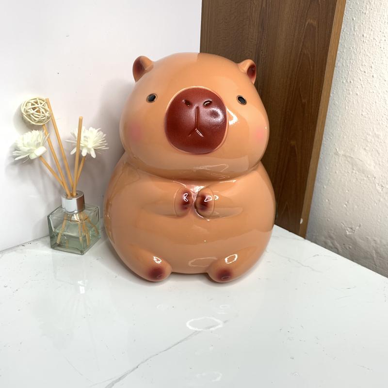 Heo đất,lợn đất mẫu Chuột Capybara size to cute dễ thương quà tặng ,trang trí Ống Tiết Kiệm Ống Heo Đựng Tiền lợn tiết kiệm