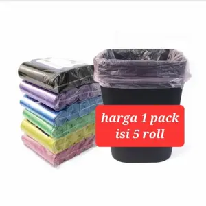 plastik sampah roll jumbo 45x50cm kantong sampah gulung plastik roll