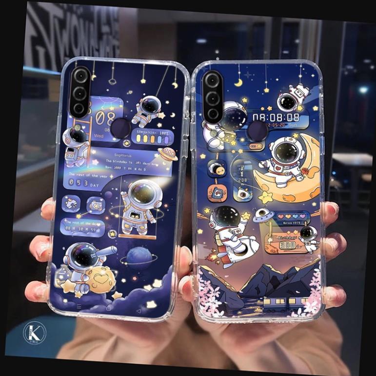 Ốp lưng Vsmart Joy 1 / Joy 1 Plus / Joy1+ / Joy 2 Plus / Joy2+ / Joy 3 phi hành gia hoạt hình 3D cute giá rẻ Tiến Minh