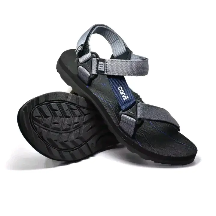 Sandal Gunung Carvil Original Maladewa Grey Navy