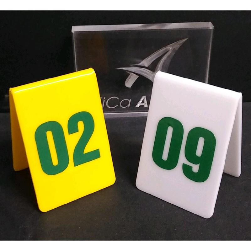 Bảng  Mica Số  Để Bàn Bền Đẹp 3