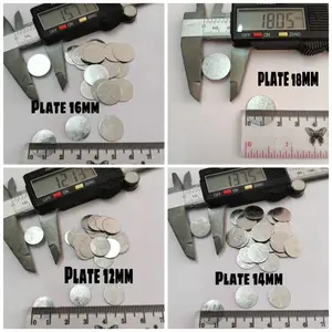 500pcs lempengan plate besi / lempengan plate besi untuk magnet