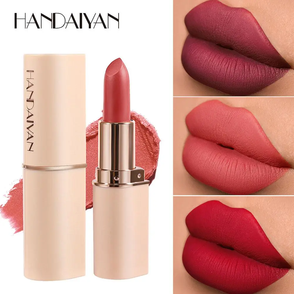 8 Colors Matte Lipstick Velvet Waterproof Long-lasting Non-fading Lipstick Lipstick Affordable Makeup