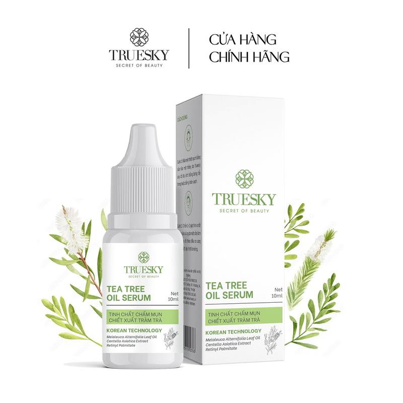Tinh chất chấm mụn Truesky Tea Tree Oil chiết xuất tràm trà 10ml
