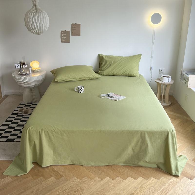 Product Introduction of Ga Trải Giường Đơn, Phong Cách Đơn Giản, Một Mảnh, Thích Hợp Cho Giường Ký Túc Xá, Giường Đơn, Không Vón Cục, Thân Thiện Với Làn Da, Thích Hợp Cho Mùa Hè, Lý Tưởng Cho Giường Sinh Viên, [Giảm Giá Trực Tiếp Từ Nhà Máy] 8