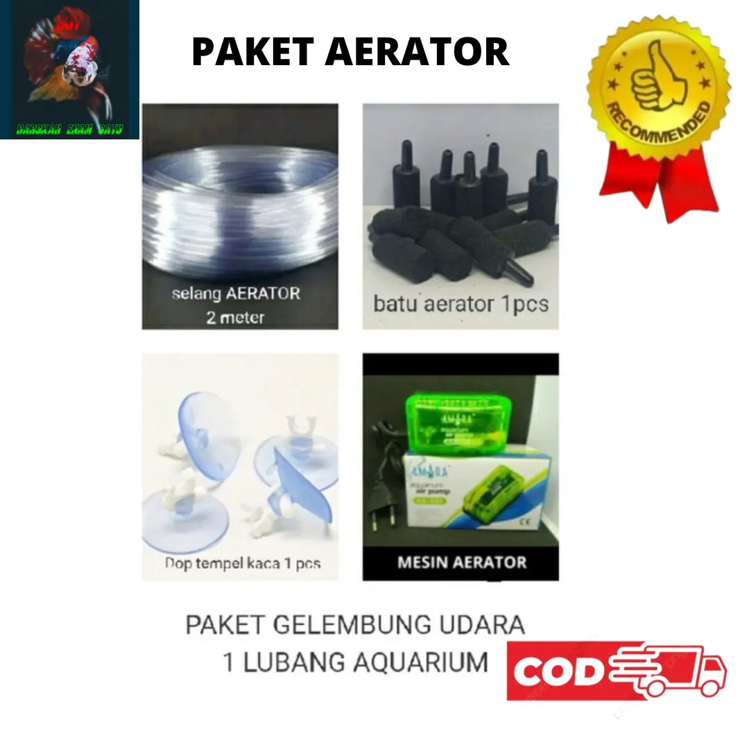 PAKET MESIN AERATOR AIRATOR AMARA GELEMBUNG UDARA OKSIGEN