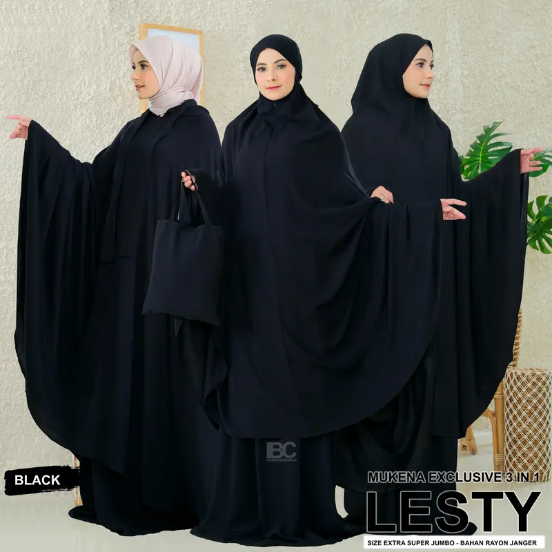 MUKENA EXTRA JUMBO 3 IN 1  LESTY 1