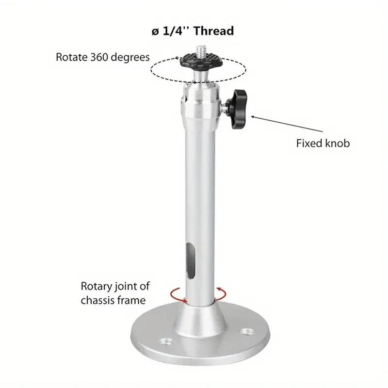 Product Introduction of Wall Mounted Projector Stand, Adjustable Height Tilt Projector Bracket, Monitoring Hanger, Audio & Video Accessories for Home Theater, Monitoring, Projection 2