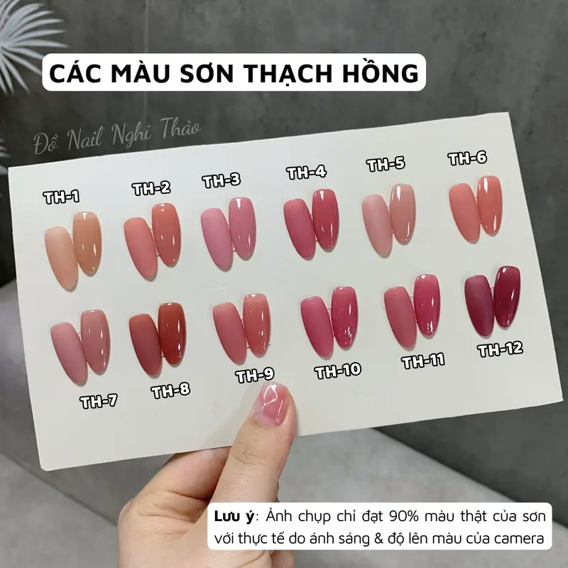 Sơn gel thạch đục lẻ màu RAMYLA 1