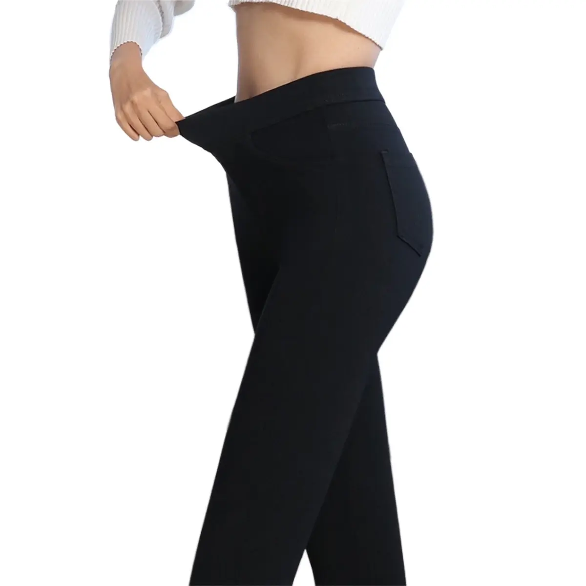 Quần legging chất UMI nữ cạp cao co dãn ( Không Có Lót) | BigBuy360 - bigbuy360.vn