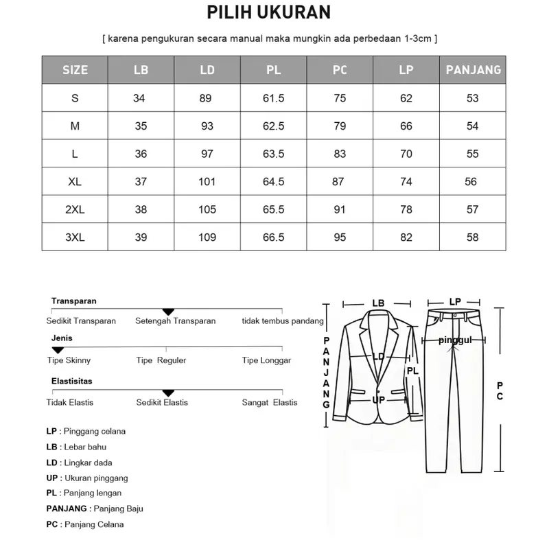 【ready stock】LUXME Set dua potong atasan leher persegi + celana kaki lebar 3