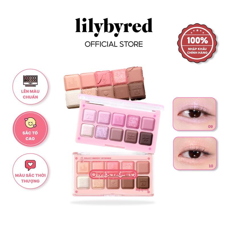 Phấn Mắt 10 ô LILYBYRED Mood Keyboard 10.5g