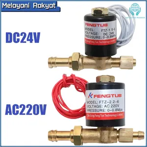 Solenoid Valve Mesin Las & Pendingin (DC 24V/AC 220V)