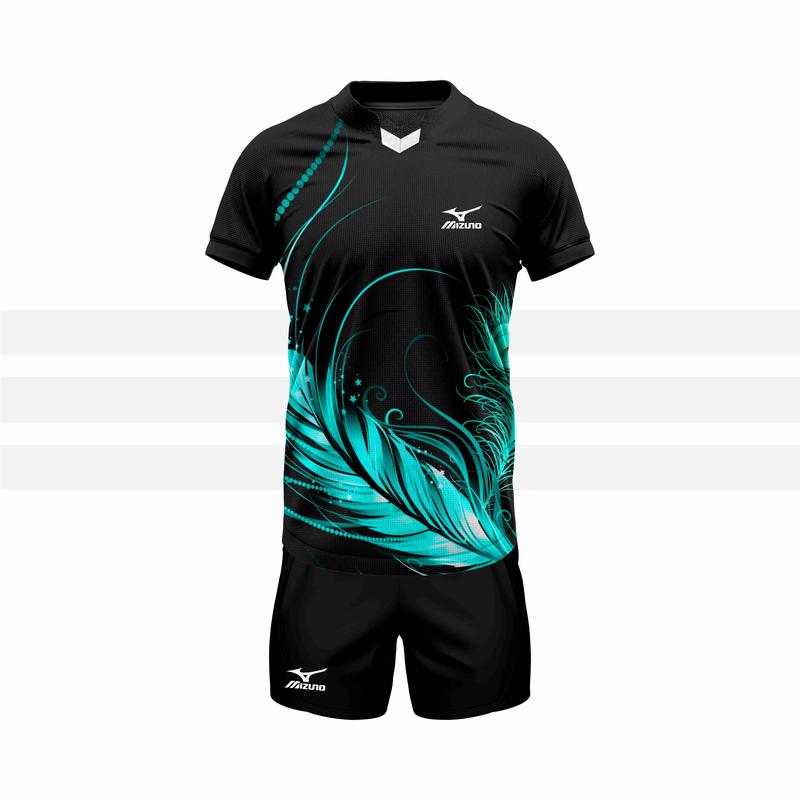 Jersey Voli Baju Volly Jersey Futsal Baju Futsal Kaos Bola Atasan Olahraga Badminton MZ Merak Tosca Setelan 1
