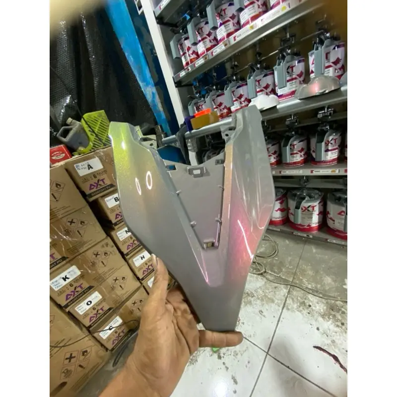 cat dasar nardo grey + bunglon (LG) AXT Basecoat PU 0