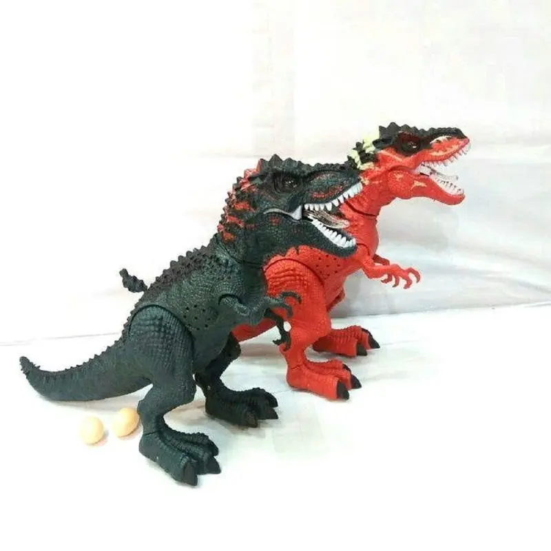 Mainan Anak Dinosaurus Bisa Bertelur / Telur Dinosaurus Mainan Anak Light And Sound baterai hadiah Lampu Remote Toys binatang 1