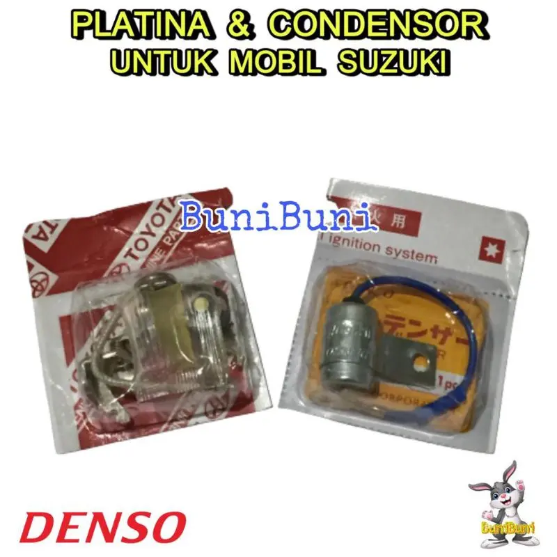 PLATINA CONDENSOR SET Untuk Mobil SUZUKI CARRY EXTRA 1.0 ST100 Dan JIMNY KATANA 4