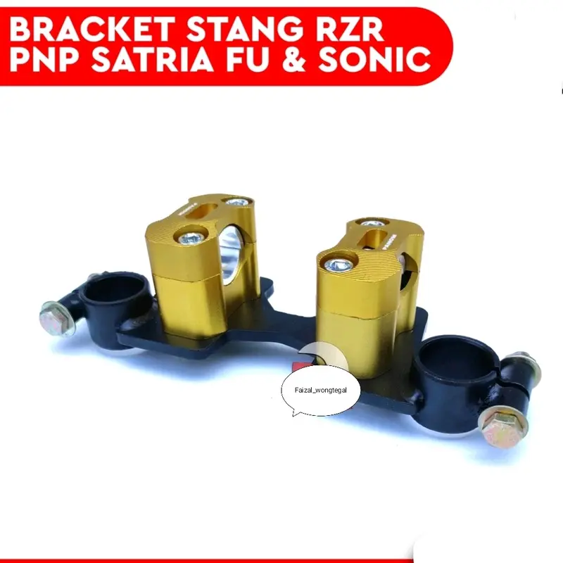 BREKET DUDUKAN RESSER HONDA SONIC & SUZUKI SATRIA BREKET DUDUKAN RESSER HONDA SONIC & SUZUKI SATRIA STANG RZR PNP 5