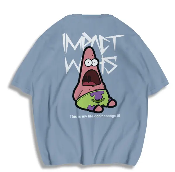 Impactwearhouse |  Tshirt Oversize | 7 Warna Bahan Cotton 24s Tebal | Patrick