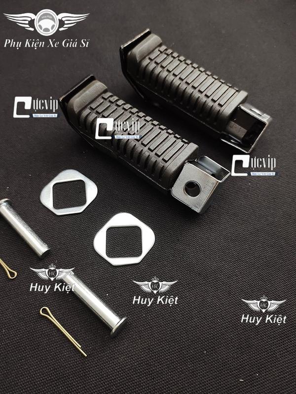 Cặp Gác Chân Sau Cao Su Yamaha Gắn Sirius, Exciter 135, Jupiter, Luvias (Loại Tốt Pat Chữ U) MS4487