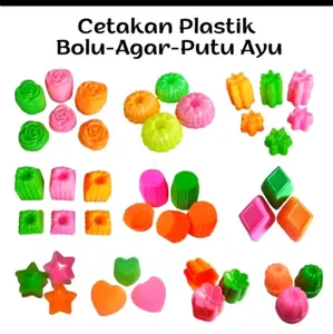12pcs cetakan putu ayu kukus cetakan bening putu ayu 1 lusin