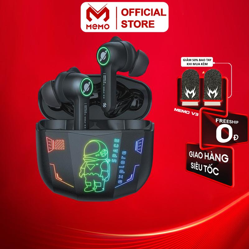  Tai nghe Onikuma T36 Memo gaming led RGB chống ồn âm thanh vòm HIFI 3D hỗ trợ chơi game không delay Liên quân FF COD PUBG 