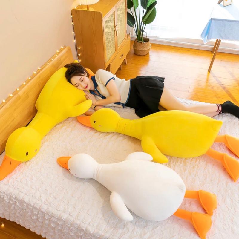 Gấu Bông  Vịt  Trầm Cảm  Siez 1m3.và 1m5 Thú Nhồi Bông  gaubong