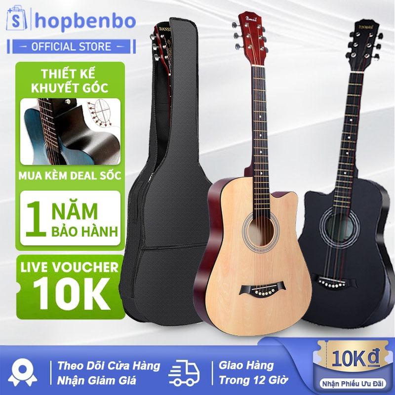Đàn guitar acoustic dành cho người mới tập chơi,`18 phím âm Dây loại mềm âm thanh hay vang to,chơi được tiết tấu nhanh