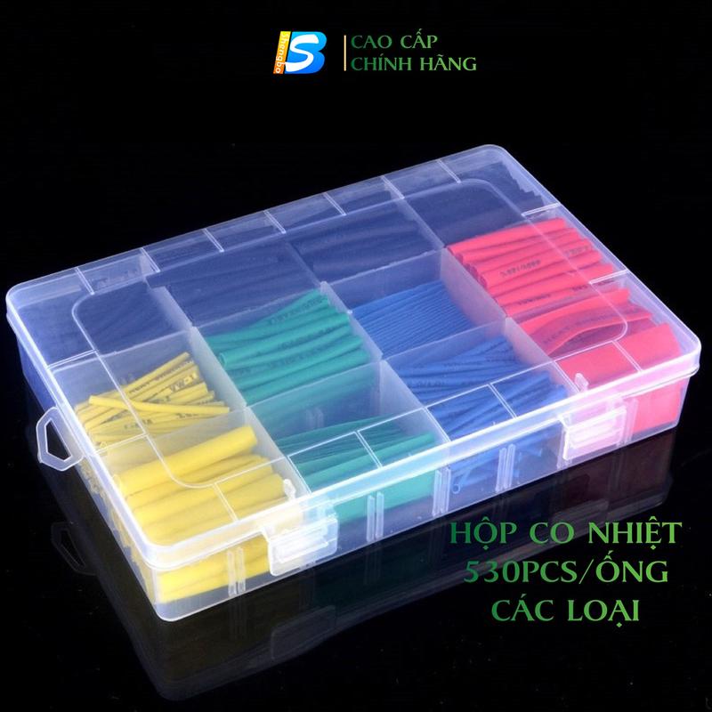  Hộp túi ống gen dây co nhiệt cách điện nhiều màu đủ kích cỡ 164 530 800 ống 