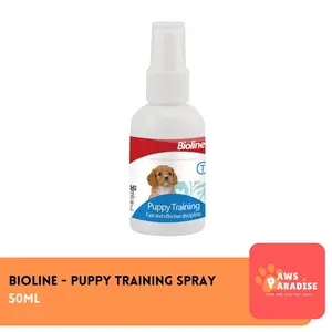 BIOLINE Puppy Training Spray 50ml / Cairan Melatih Pipis Anjing