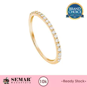 Cincin Emas List Ring Gold 10K Semar Nusantara