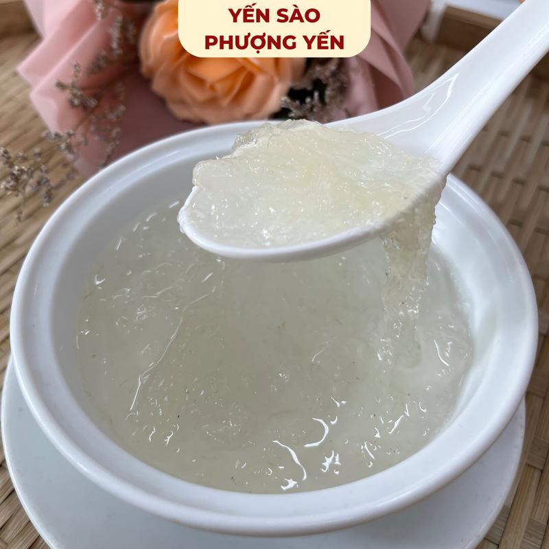Chân Yến Thô  miếng lớn SUPEER VIP ít lông và tạp chất  Tặng Kèm Táo Đỏ + Đường Phèn- Yến Sào Phượng Yến Food 3
