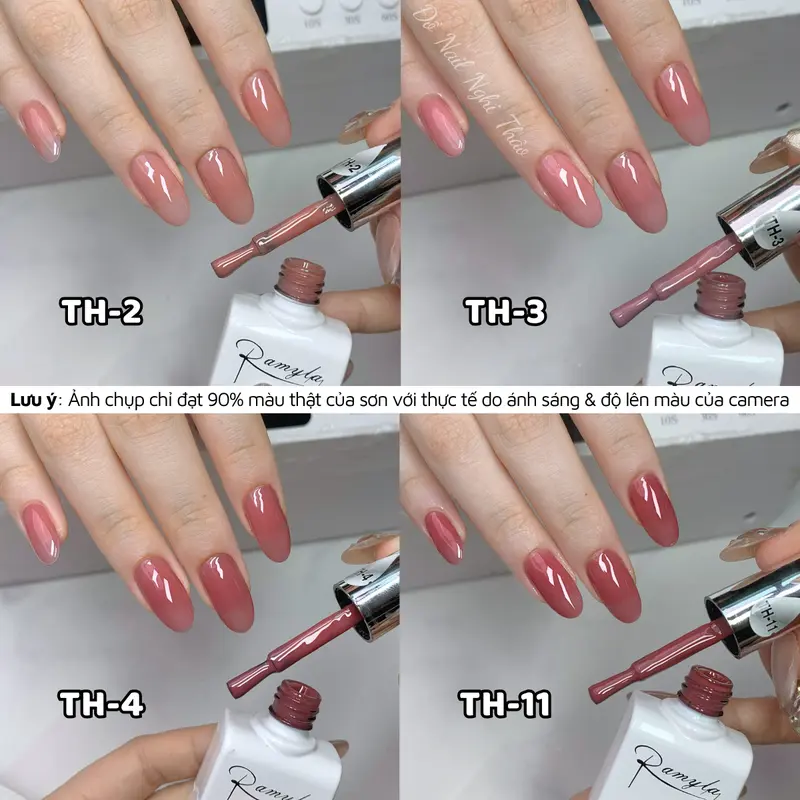 Sơn gel thạch đục lẻ màu RAMYLA 4