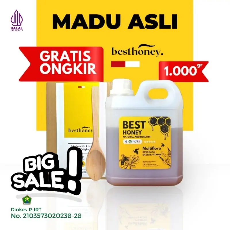 Best Honey - Madu Asli Madu Multiflora Original - 1kg 0
