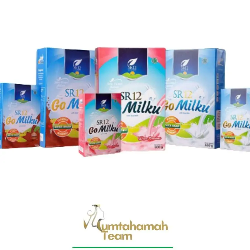 GOMILKU SR12 KAMBING / GO MILKU ETAWA KUALITAS PREMIUM / GOAT MILK BUBUK TANPA GULA BPOM / VIRAL DAN TERLARIS susun afsumakan kering ori