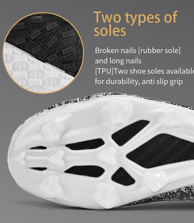 Product Introduction of （SIZE 33-46）Ready Stock Unisex Plus Size Football Shoes Outdoor Futsal Soccer Shoes Non-slip Training Shoes 10