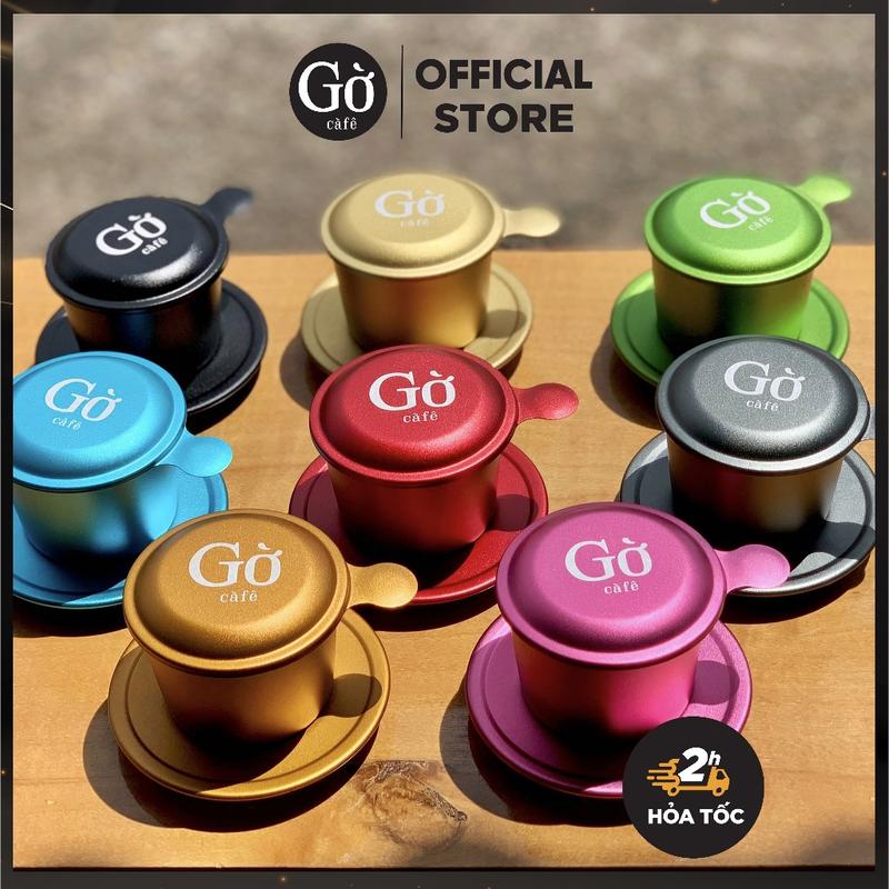 [9 màu- có Video] PHIN NHÔM MÀU pha cà phê phin- Gờ cafe