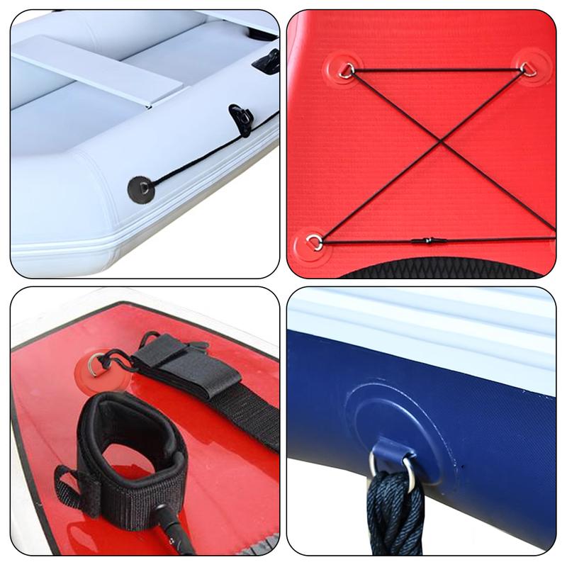 Product Introduction of PVC Surfboard Dinghy Boat Patch Stainless Steel D Ring Deck Rigging Rope Ring Buckle Kayaking Inflatable Boat Accessories #465294 29