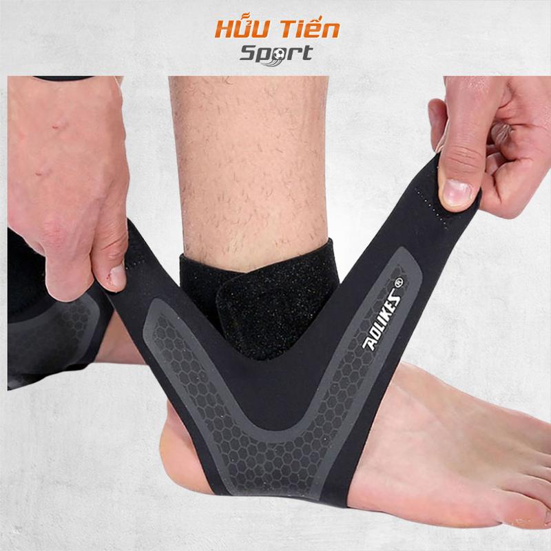 Băng Cổ Chân, Đai Quấn Bảo Vệ Mắt Cá, Bó Gót Chân Chính Hãng AL7130 Tập Gym Thể Thao Đá Bóng Cầu Lông Bóng Rổ