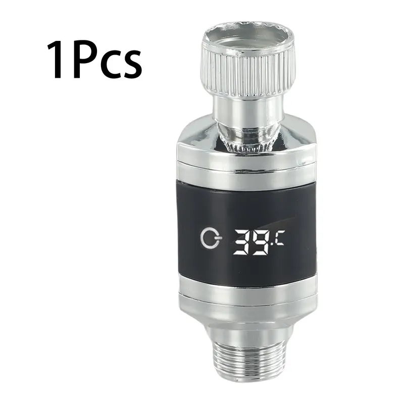Nhiệt Kế Nước Vòi Hoa Sen, Màn Hình LED Hiển Thị Nguồn, Màn Hình Theo Dõi Nhiệt Độ Nước Gia Dụng 7