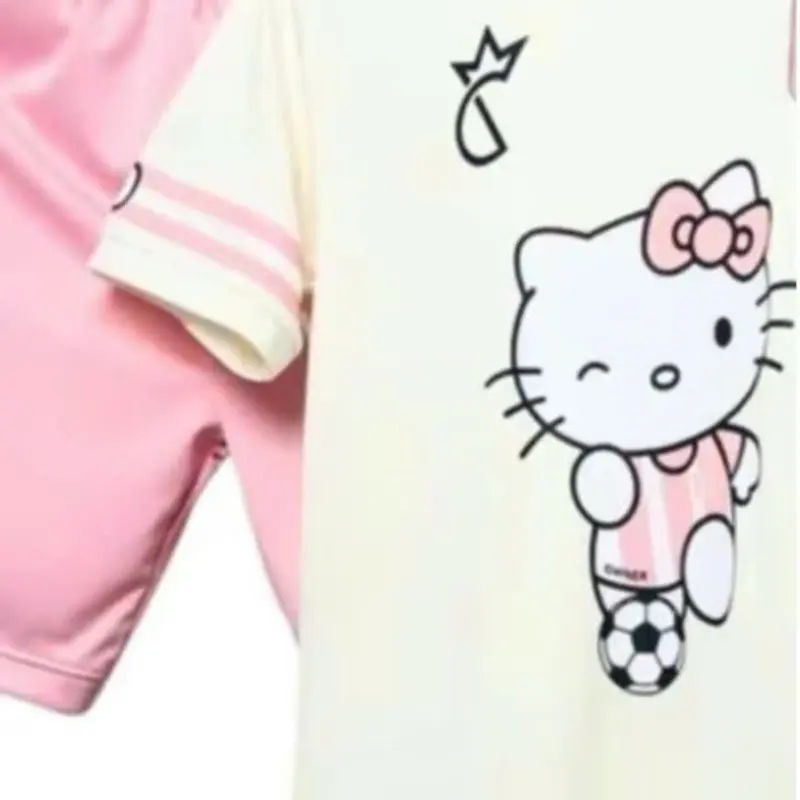 [CÓ IN TÊN] Bộ Áo Bóng Đá Hello Kitty Chất Liệu Thun Lạnh  mềm mịn cho nam nữ - Sport 2