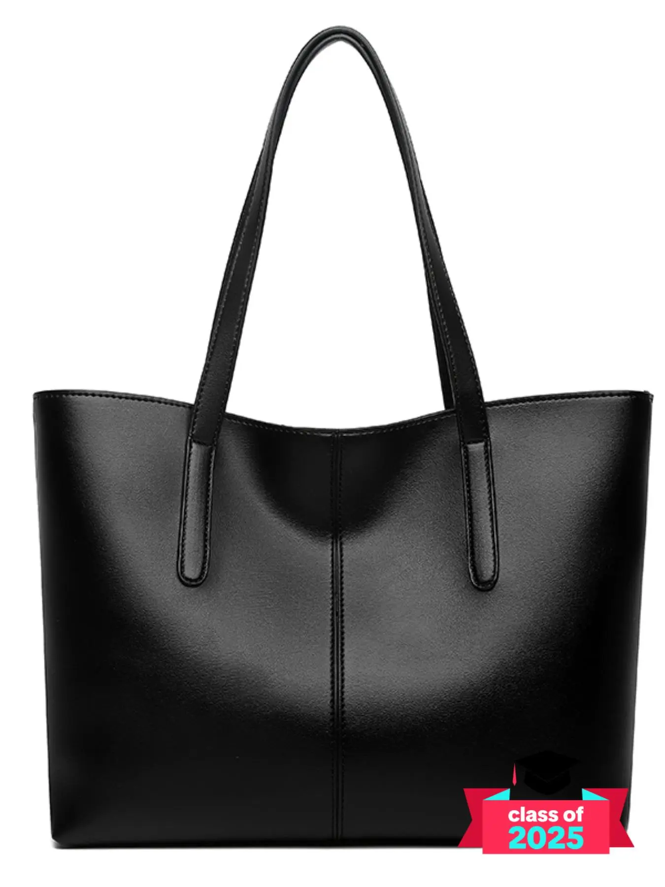 Women's Fashionable Solid Color Shoulder Bag, Large Capacity Tote Bag for Daily Used, Casual Trendy Versatile High-quality Daily Commuting Bag, Girl Fashionable Shopping Bag