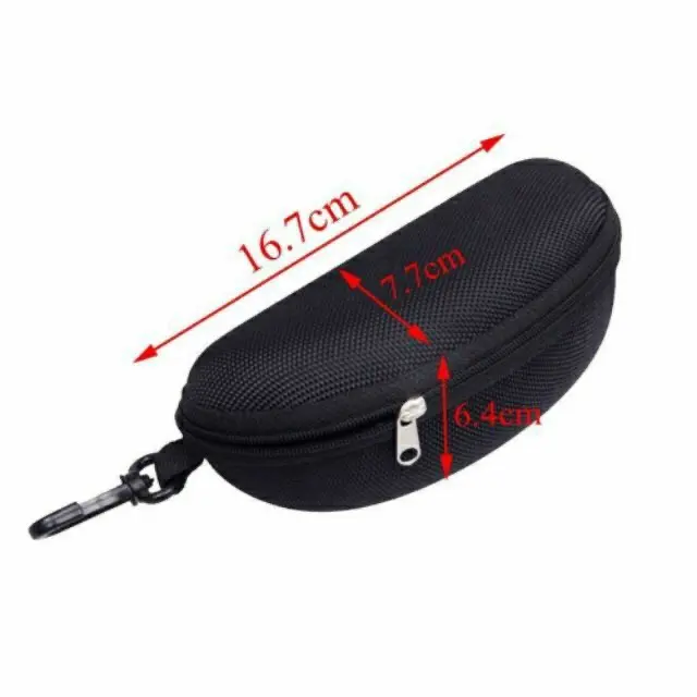 Hộp đựng kính thời trang khóa kéo có móc treo tiện lợi - Hộp kính 1