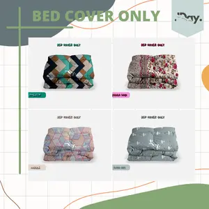 CinoyThings Bedcover Selimut Only Single Motif 120x220 Plain Minimalis Termurah Merah lembut bedspread