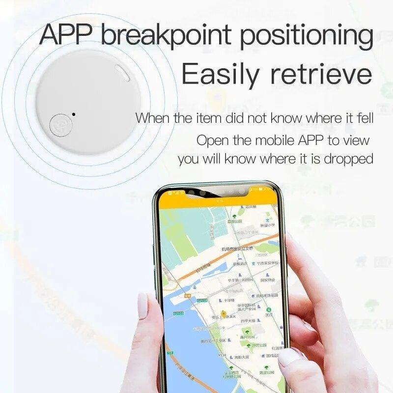 Thiết Bị Theo Dõi GPS, Kích Thước Nhỏ, Bluetooth 5.0, Thiết Bị Chống Thất Lạc, Thích Hợp Cho Thú Cưng, Trẻ Em, Túi Xách, Theo Dõi, Cho IOS / Android, Thiết Bị Tìm Thông Minh, Phụ Kiện Định Vị định  vị  mini  gắn  xe  máy 1