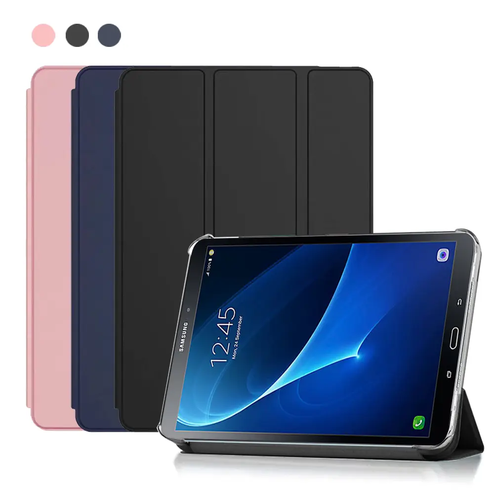 Ốp Máy Tính Bảng Lật, Dành Cho Samsung Galaxy Tab A A6 10.1 ''(2016) T580, Bao Da PU Funda, Vỏ Thông Minh, Tương Thích Với SM-T580 Và SM-T585, Capa Folio