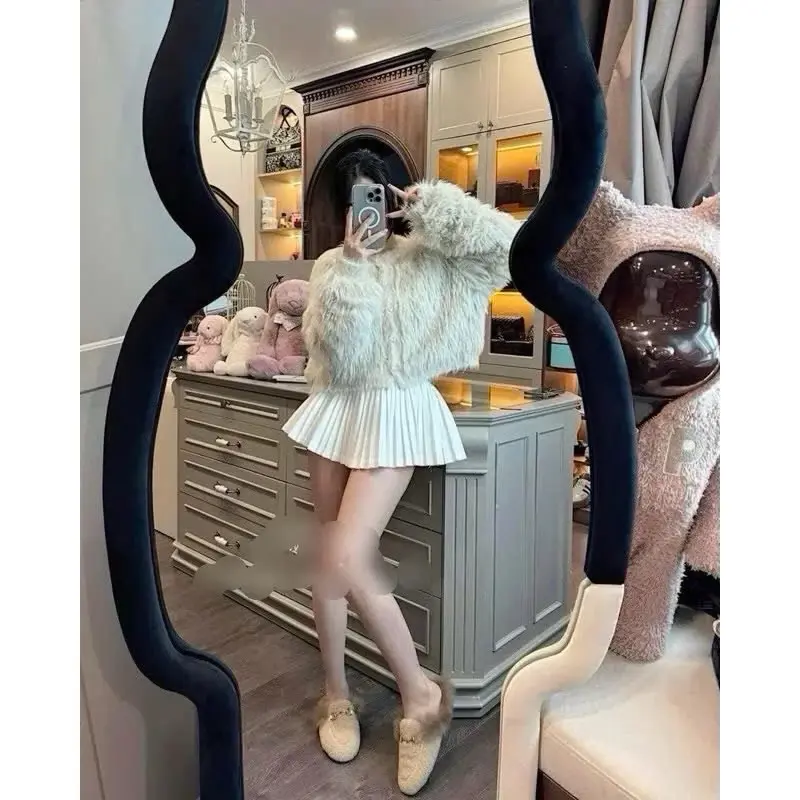 [SIÊU SALE}Chân Váy Xếp Ly Có Lót Trong Dày Dặn-CV86 3
