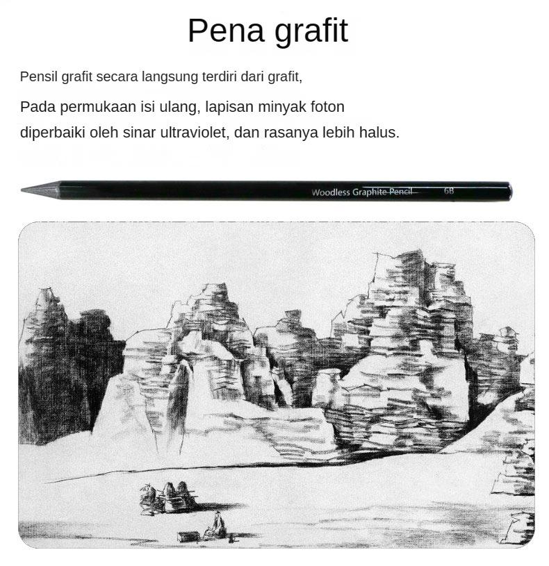 Product Introduction of Set kuas lukis, 33 buah Set peralatan lengkap dapat dilipat untuk sketsa dan melukis kerajinan tangan, perlengkapan belajar melukis 8